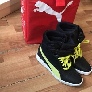 Puma wedge sneakers